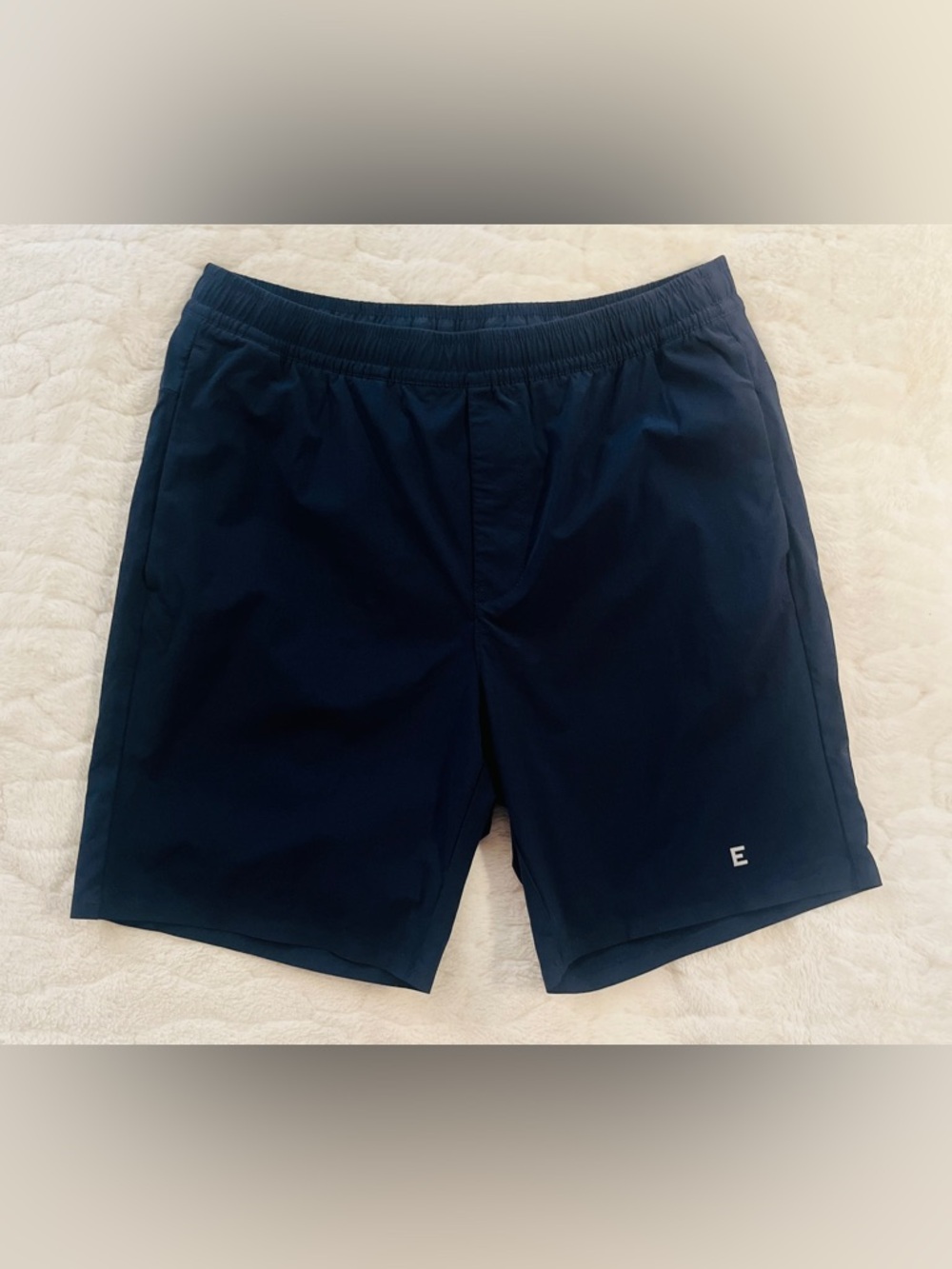 Everlane shorts with pockets in navy blue size M